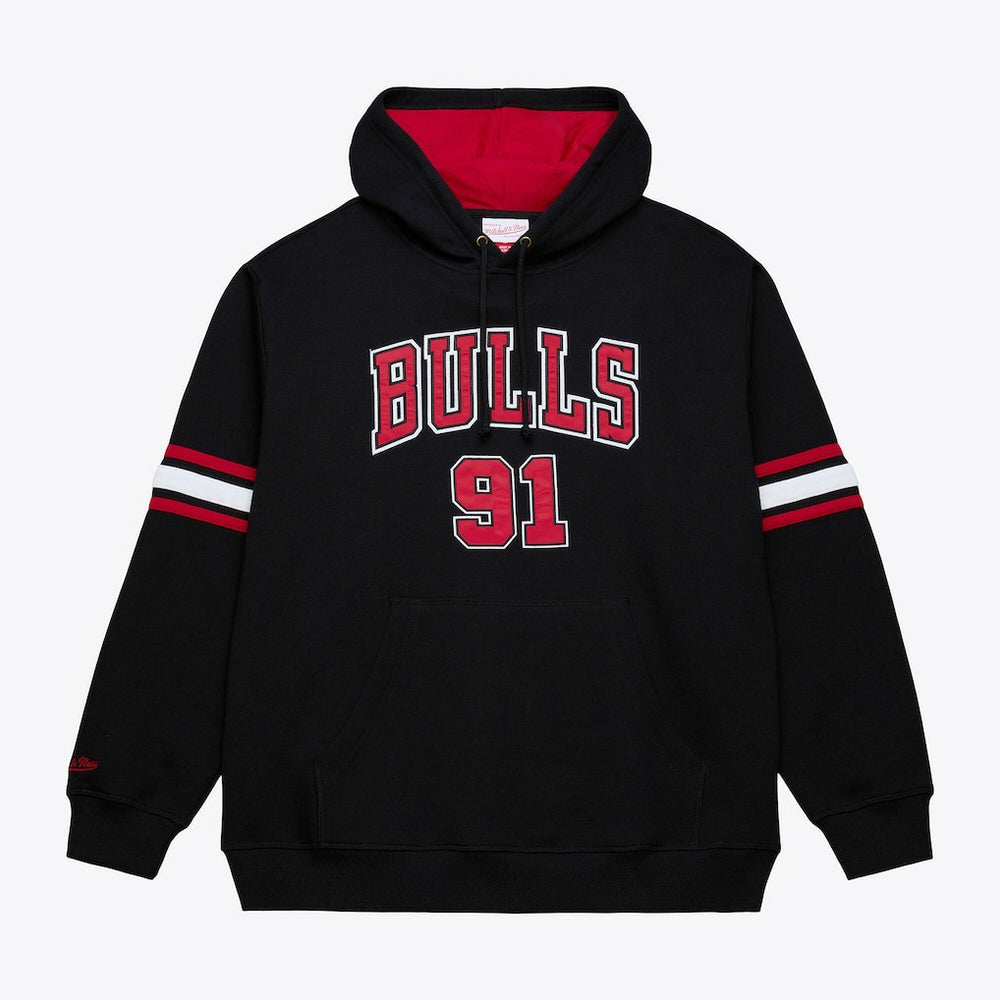 Dennis Rodman Chicago Bulls Name & Number Hoodie sale - Black | Mitchell & Ness outlet