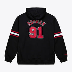 Dennis Rodman Chicago Bulls Name & Number Hoodie sale - Black | Mitchell & Ness outlet