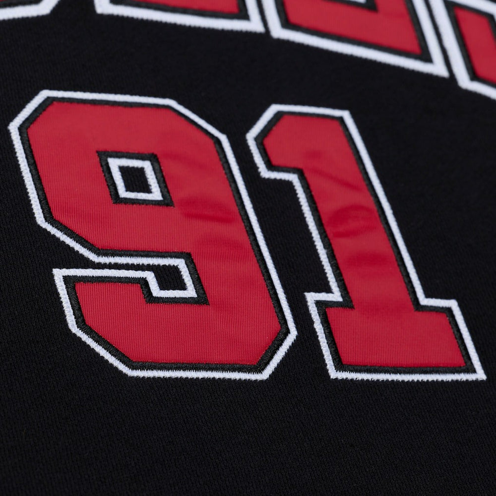 Dennis Rodman Chicago Bulls Name & Number Hoodie sale - Black | Mitchell & Ness outlet