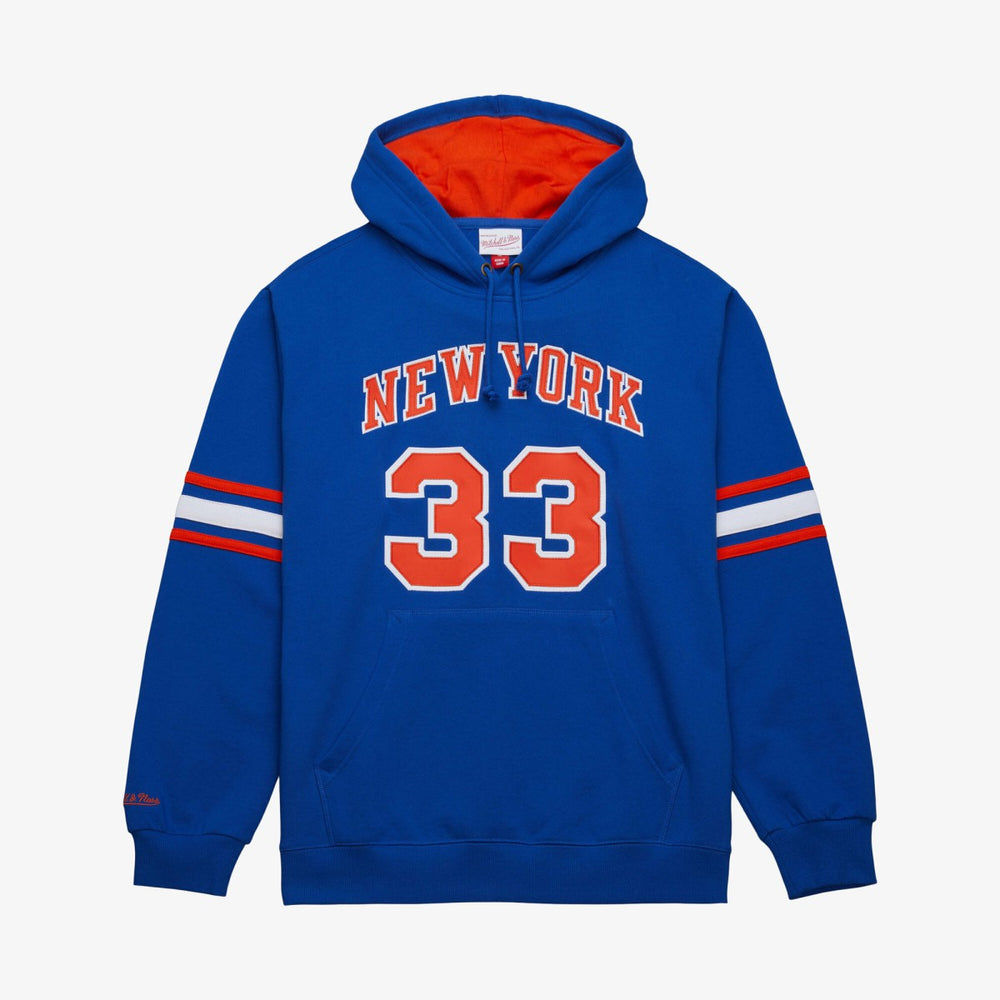Patrick Ewing New York Knicks Name & Number Hoodie - Blue | Mitchell & Ness outlet