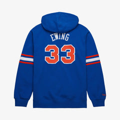 Patrick Ewing New York Knicks Name & Number Hoodie - Blue | Mitchell & Ness outlet