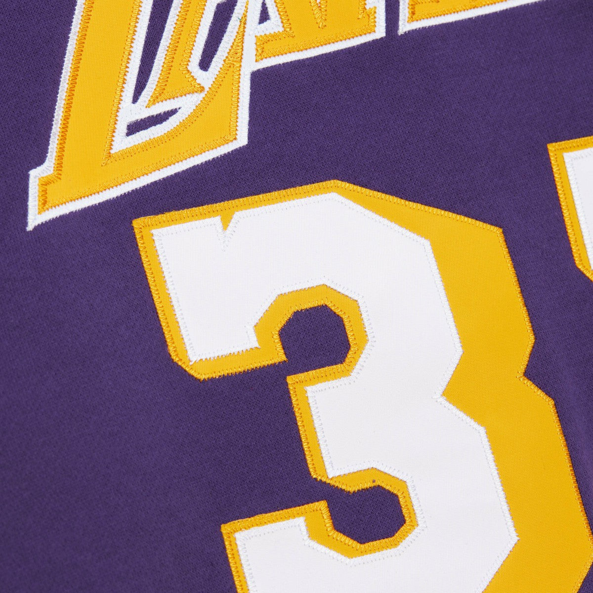 Magic Johnson Los Angeles Lakers Name & Number Hoodie - Purple | Mitchell & Ness on sale