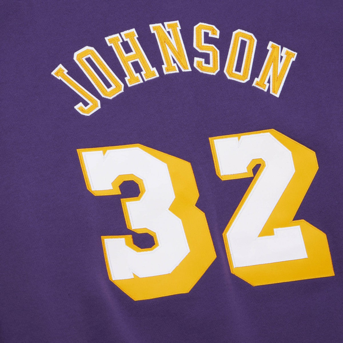 Magic Johnson Los Angeles Lakers Name & Number Hoodie - Purple | Mitchell & Ness on sale