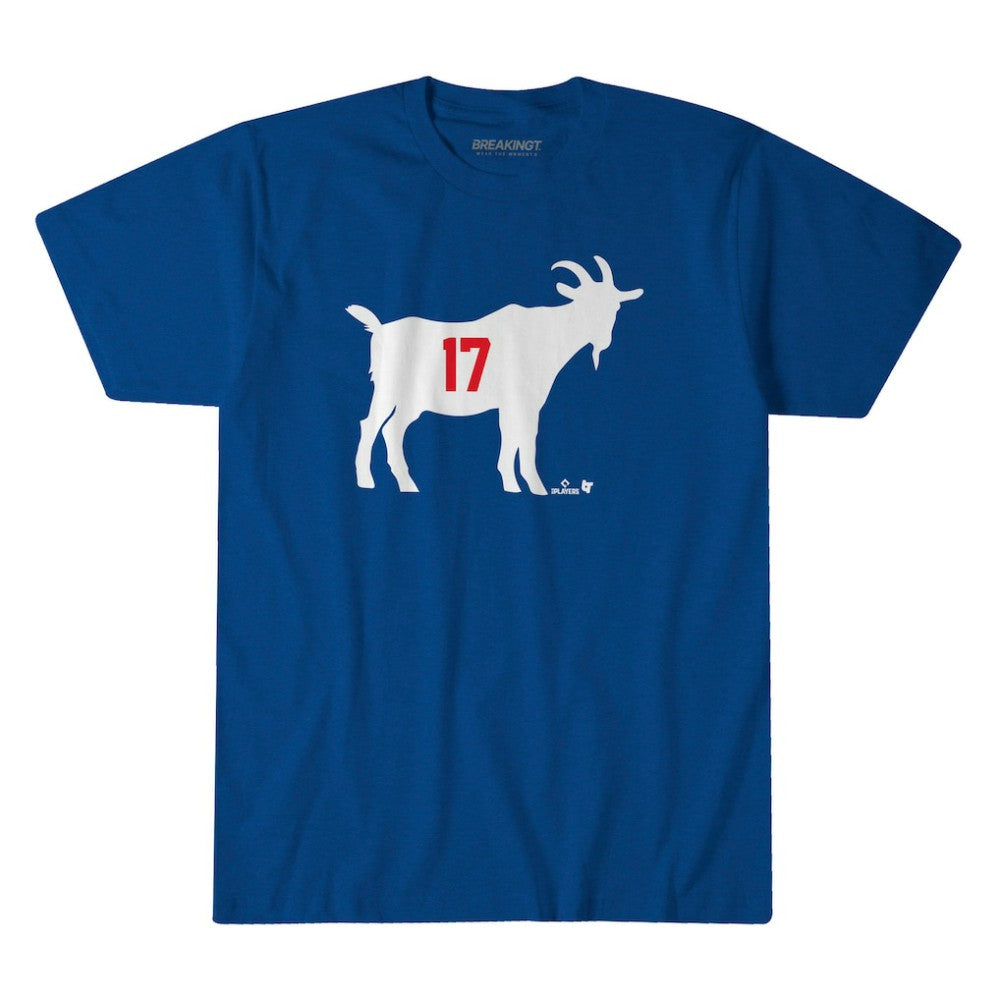 Shohei Ohtani Los Angeles Dodgers BreakingT Unisex GOAT T-Shirt - Royal