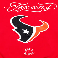 Houston Texans Born x Raised Unisex Fine Line Hoodie - Red discount