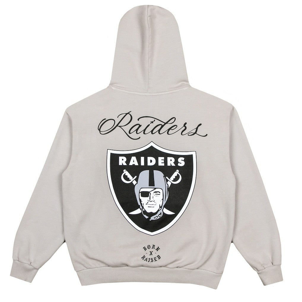 Las Vegas Raiders Born x Raised Unisex Fine Line Hoodie - Silver discount