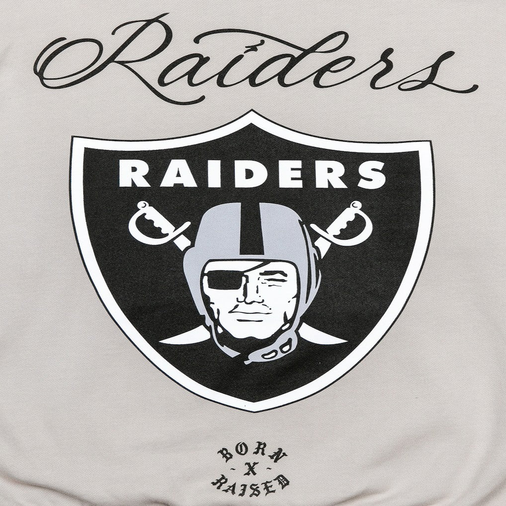 Las Vegas Raiders Born x Raised Unisex Fine Line Hoodie - Silver discount