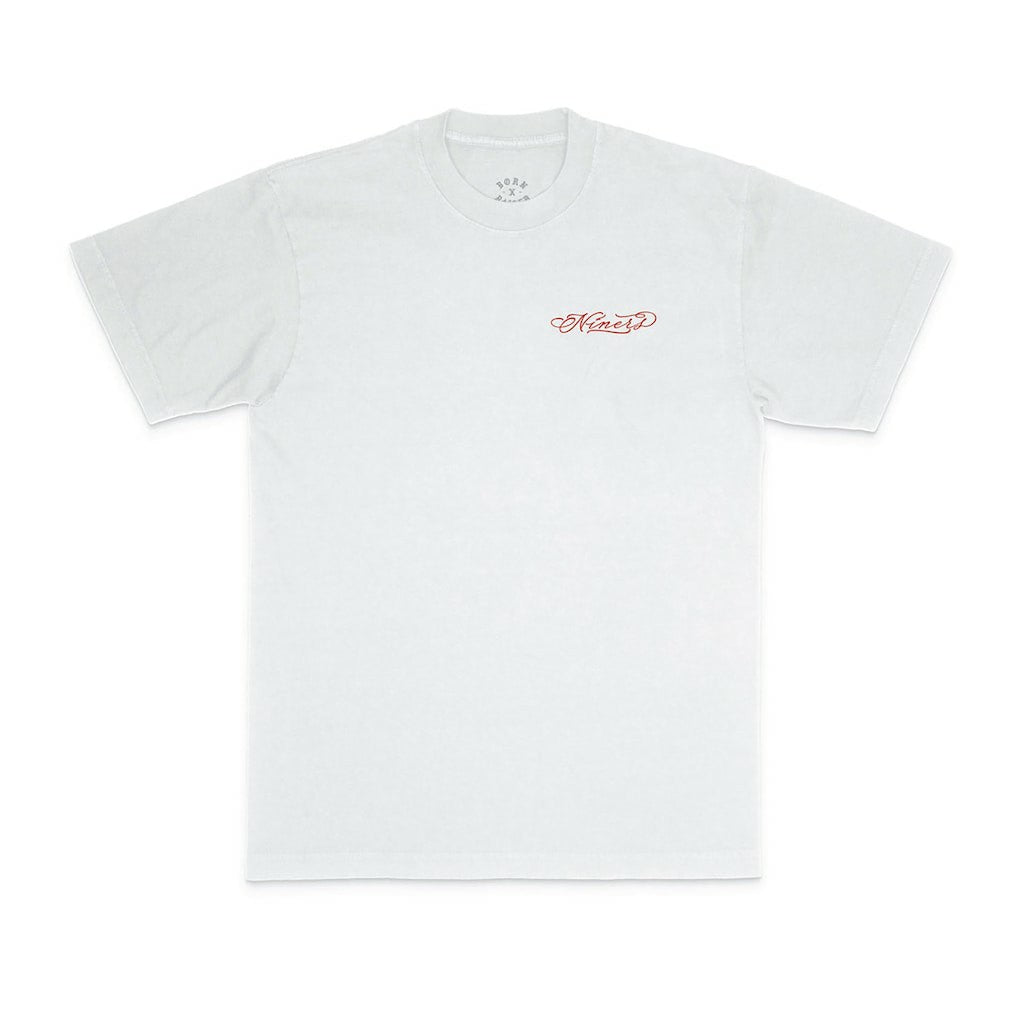 San Francisco 49ers Born x Raised Unisex Fine Line T-Shirt - White sale