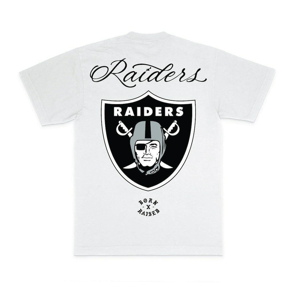 Las Vegas Raiders Born x Raised Unisex Fine Line T-Shirt - White outlet