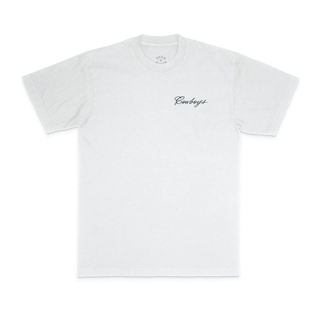 Dallas Cowboys Born x Raised Unisex Fine Line T-Shirt - White discount