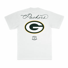 Green Bay Packers Born x Raised Unisex Fine Line T-Shirt - White discount