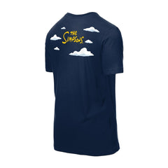 Houston Astros MLB x Simpsons 2026 Collab Clouds T-Shirt - Navy | New Era