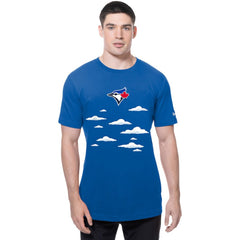 Toronto Blue Jays MLB x Simpsons 2026 Collab Clouds T-Shirt - Royal | New Era