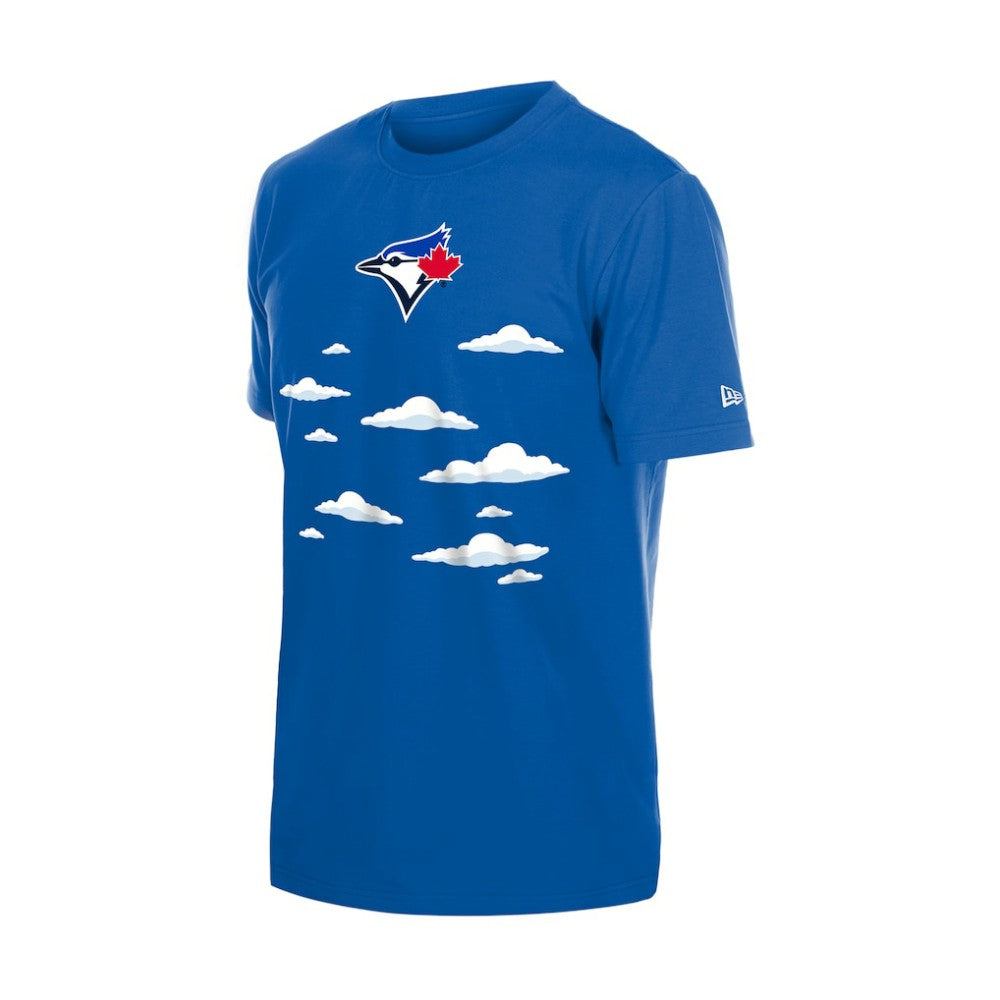 Toronto Blue Jays MLB x Simpsons 2026 Collab Clouds T-Shirt - Royal | New Era