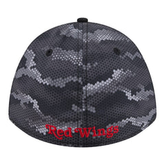 Detroit Red Wings New Era Zero Dark 39THIRTY Flex Hat Black