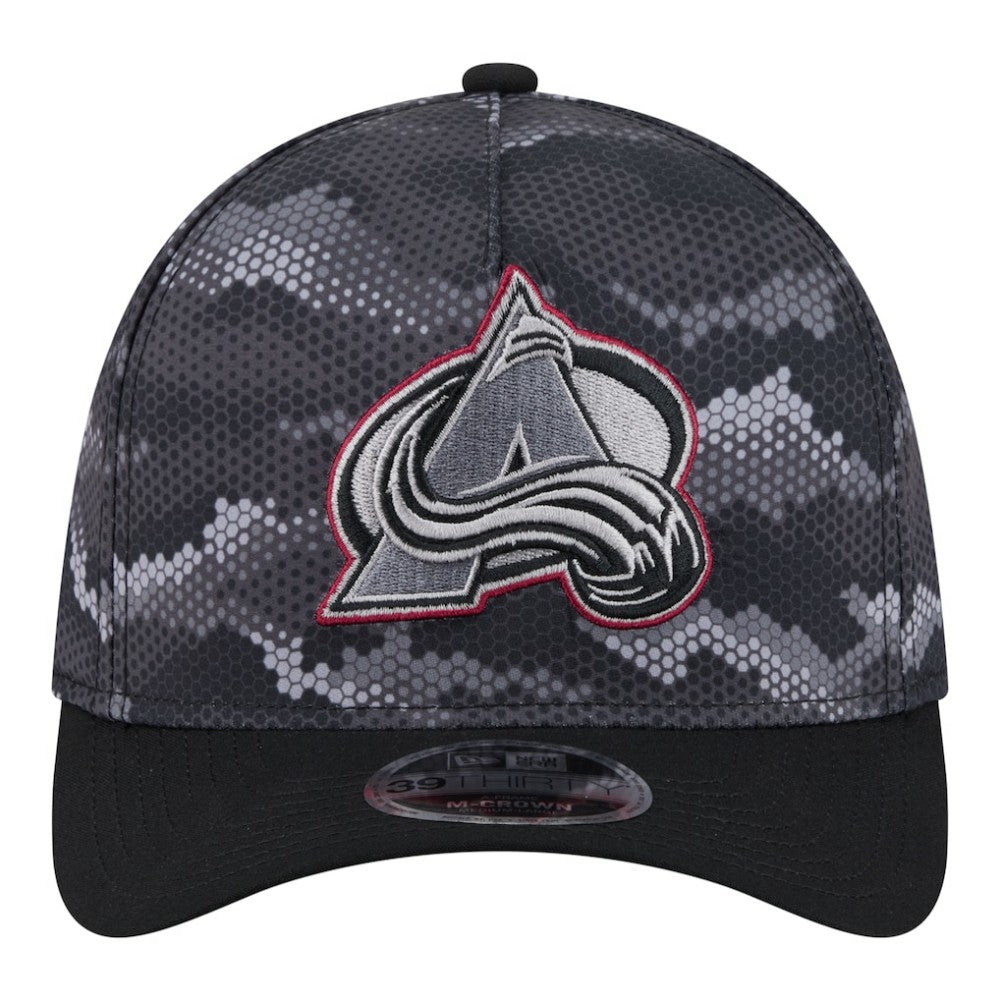 Colorado Avalanche New Era Zero Dark 39THIRTY Flex Hat Black