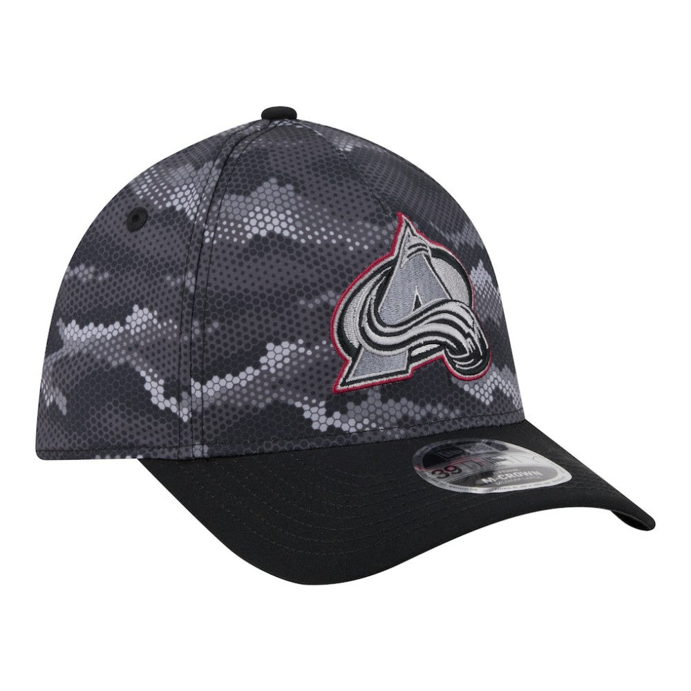 Colorado Avalanche New Era Zero Dark 39THIRTY Flex Hat Black