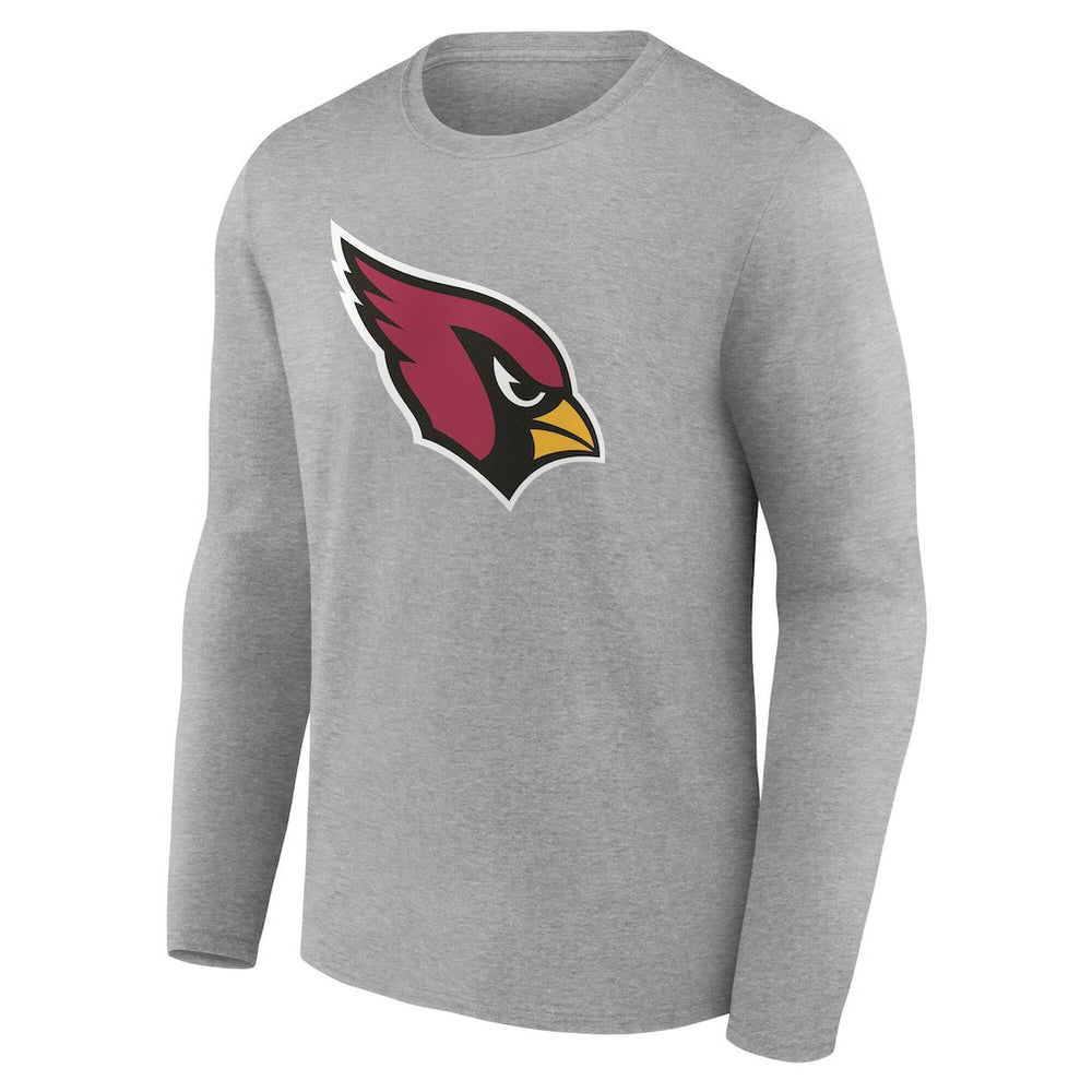 Arizona Cardinals Team Authentic Personalized Name & Number Long Sleeve T-Shirt - Gray outlet
