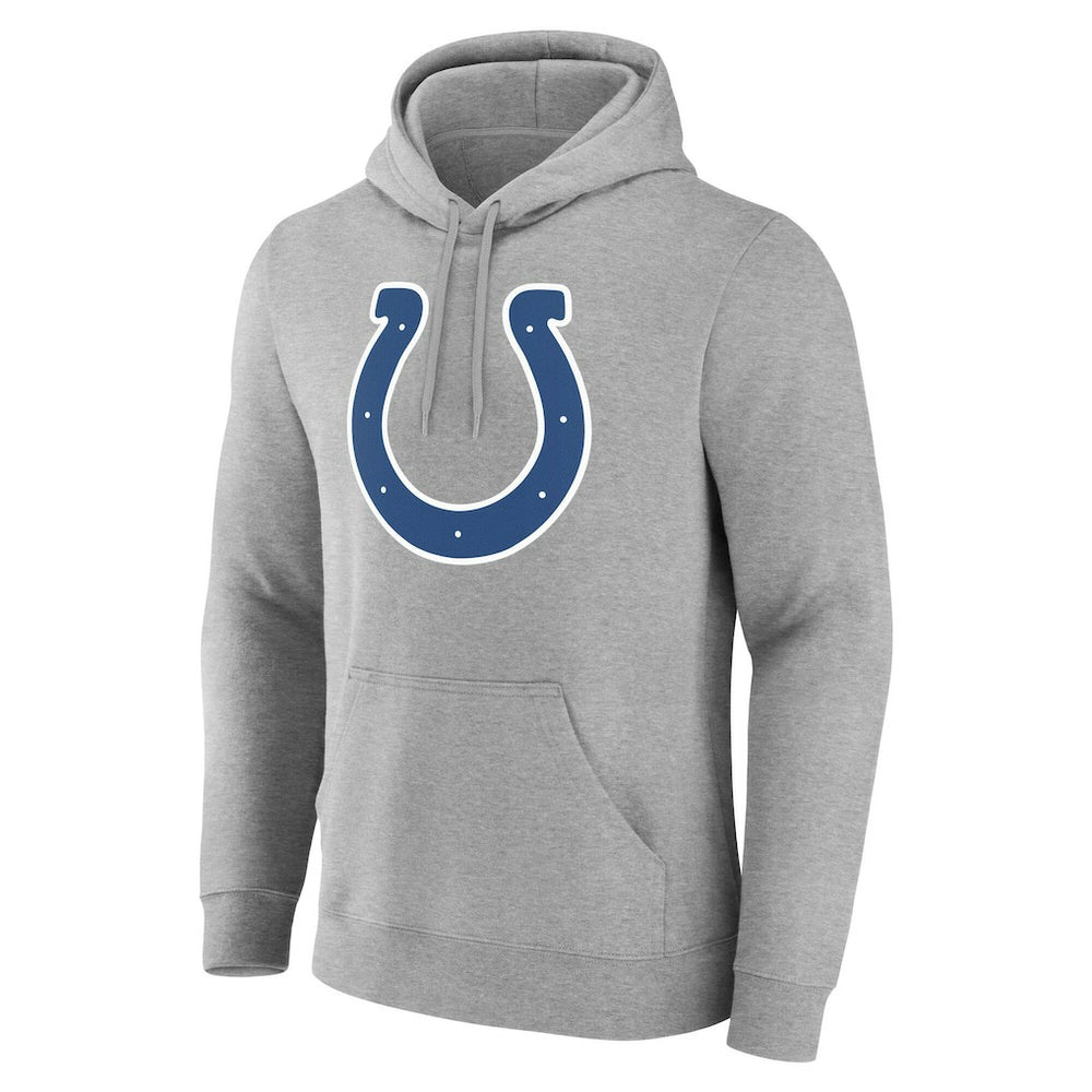 Indianapolis Colts Team Authentic Personalized Name & Number Hoodie - Gray sale
