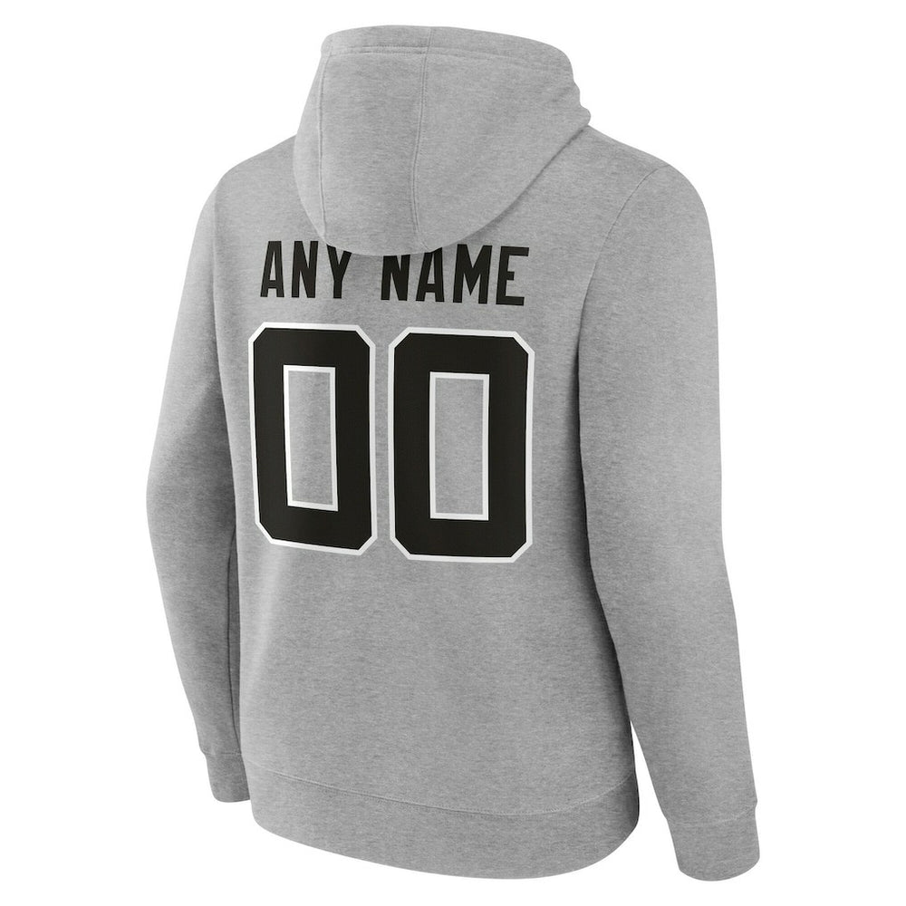 Jacksonville Jaguars Team Authentic Personalized Name & Number Hoodie - Gray sale