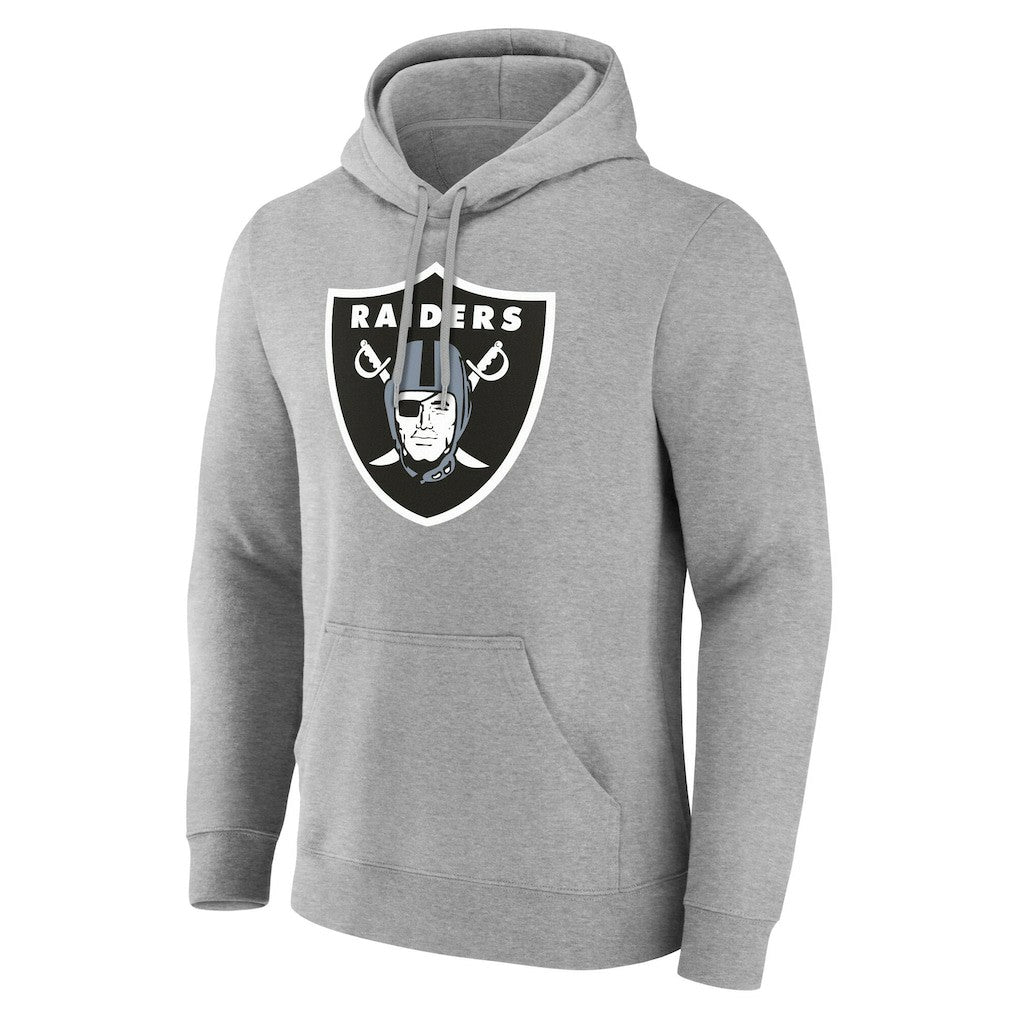 Las Vegas Raiders Team Authentic Personalized Name & Number Hoodie - Gray discount