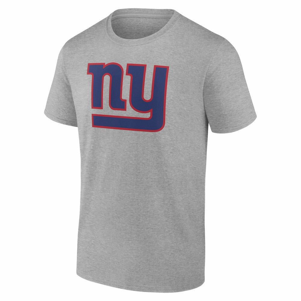 New York Giants Team Authentic Personalized Name & Number T-Shirt - Gray on sale