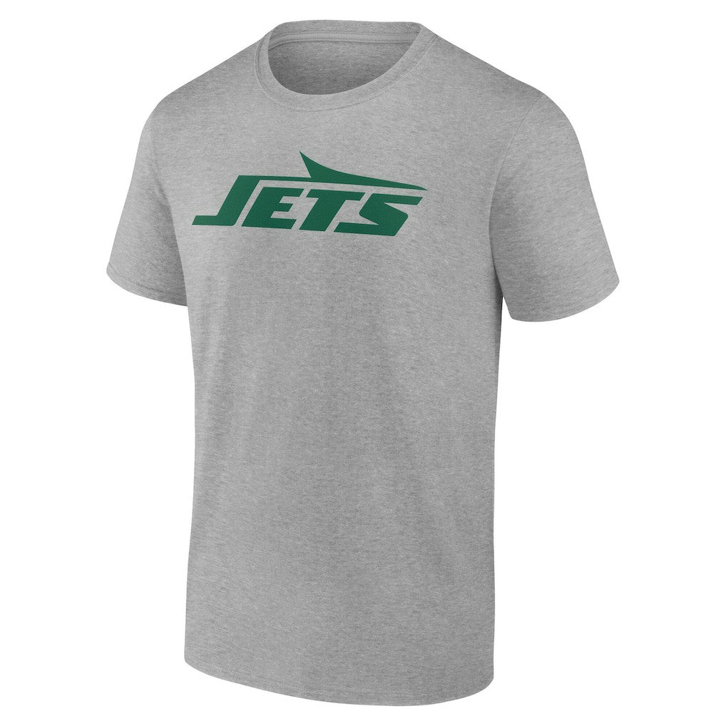 New York Jets Team Authentic Personalized Name & Number T-Shirt - Gray outlet