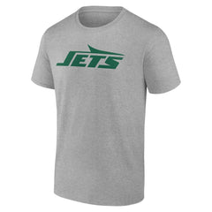 New York Jets Team Authentic Personalized Name & Number T-Shirt - Gray outlet