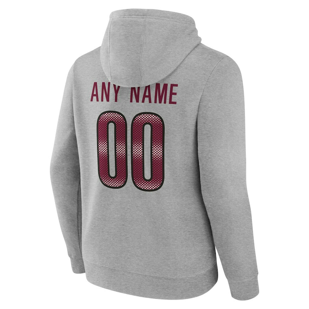 Washington Commanders Team Authentic Personalized Name & Number Hoodie - Gray online