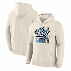 Utah Mammoth Legacy Hoodie Cream