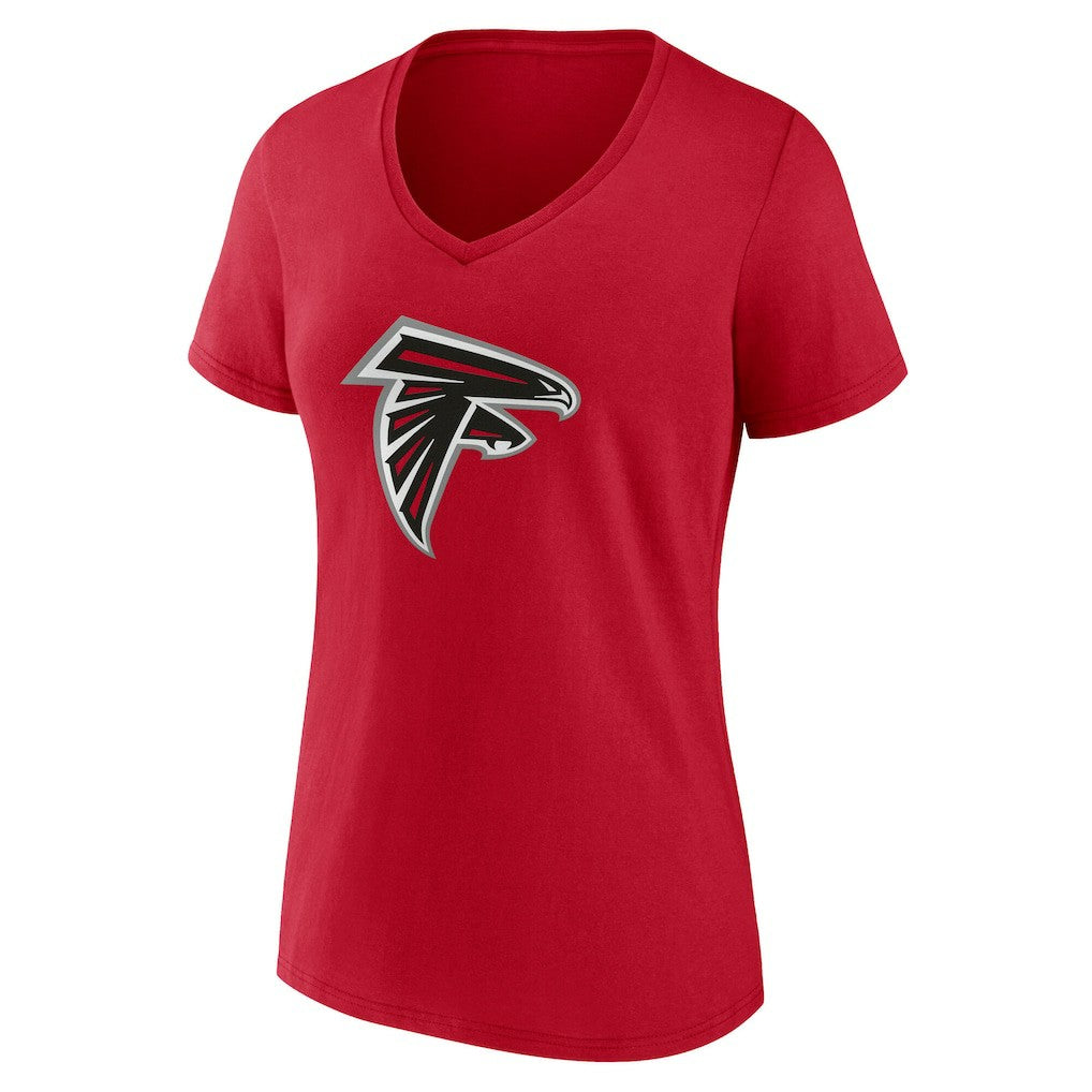 Atlanta Falcons Women's Team Authentic Personalized Name & Number V-Neck T-Shirt - Red online