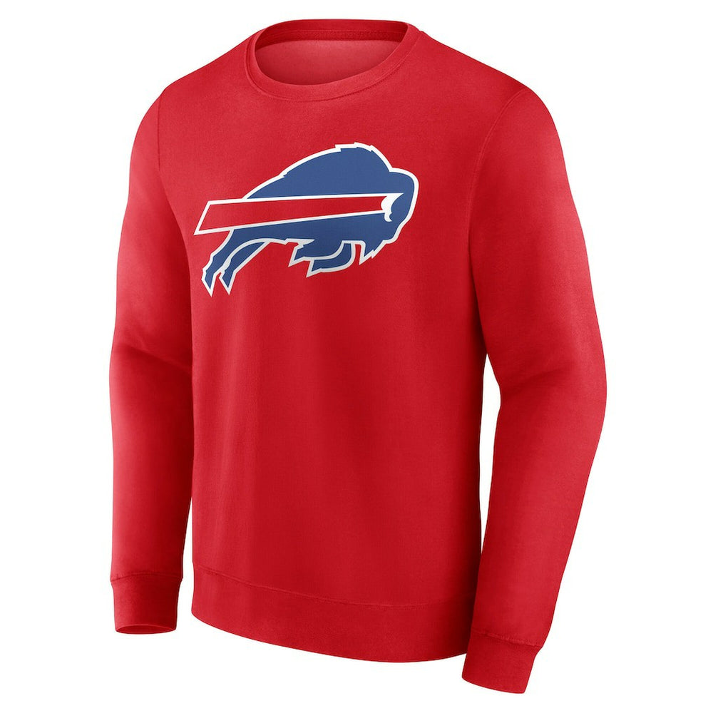 Buffalo Bills Team Authentic Personalized Name & Number Sweatshirt - Red cheap
