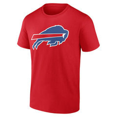 Buffalo Bills Team Authentic Personalized Name & Number T-Shirt - Red for sale
