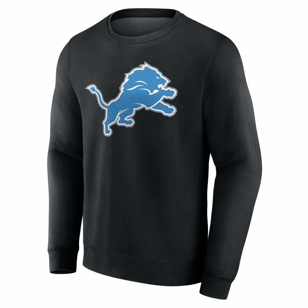 Detroit Lions Team Authentic Personalized Name & Number Sweatshirt - Black discount