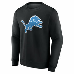 Detroit Lions Team Authentic Personalized Name & Number Sweatshirt - Black discount