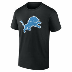 Detroit Lions Team Authentic Personalized Name & Number T-Shirt - Black sale