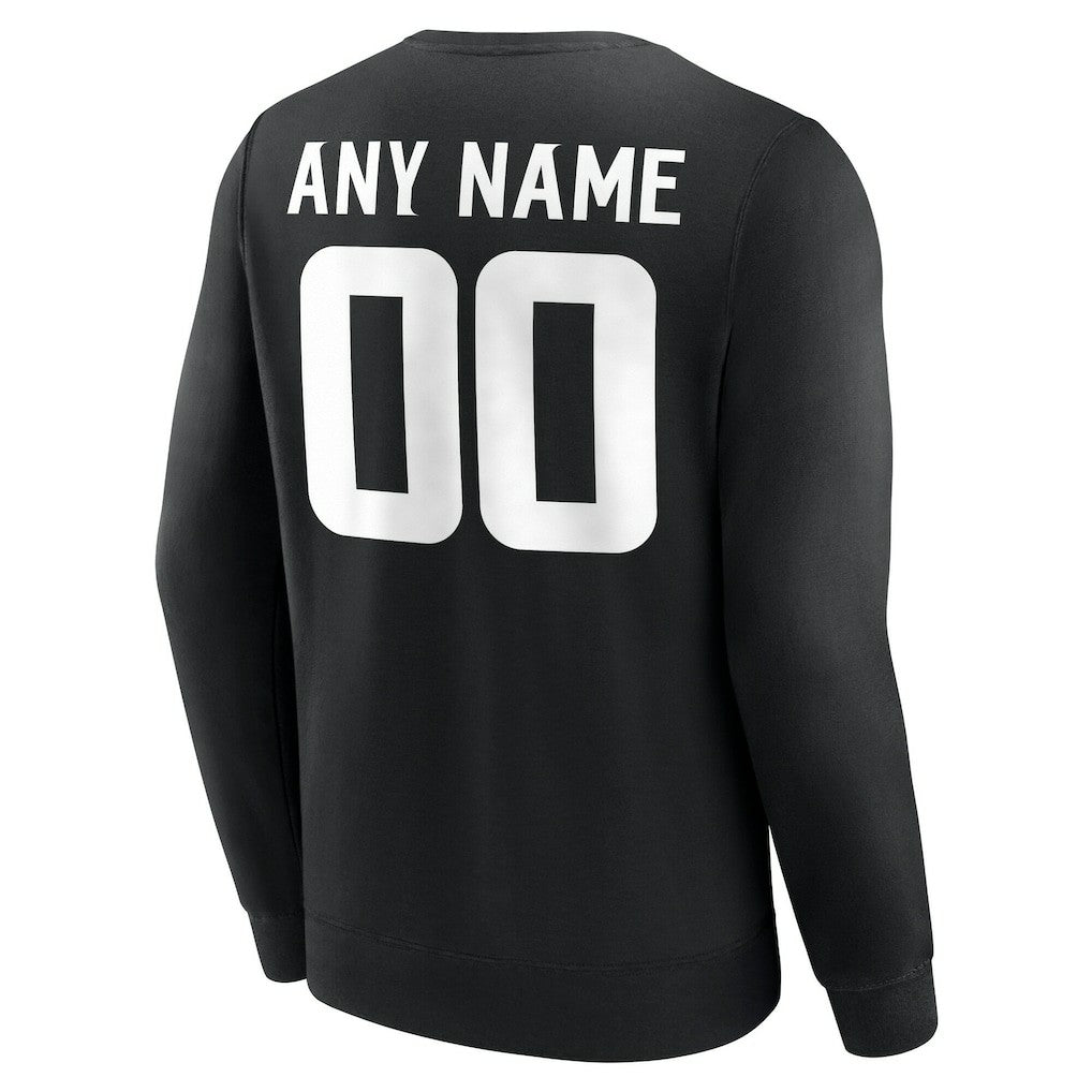 Minnesota Vikings Team Authentic Personalized Name & Number Sweatshirt - Black online