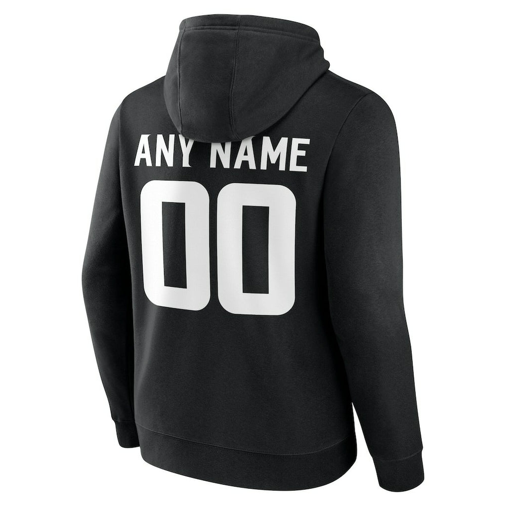 Minnesota Vikings Team Authentic Personalized Name & Number Hoodie - Black discount