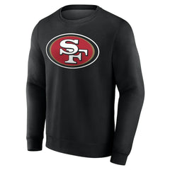 San Francisco 49ers Team Authentic Personalized Name & Number Sweatshirt - Black outlet
