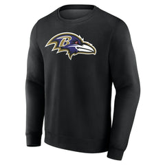 Baltimore Ravens Team Authentic Personalized Name & Number Sweatshirt - Black cheap