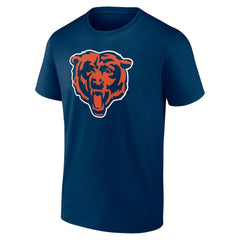 Chicago Bears Team Authentic Personalized Name & Number T-Shirt - Navy cheap