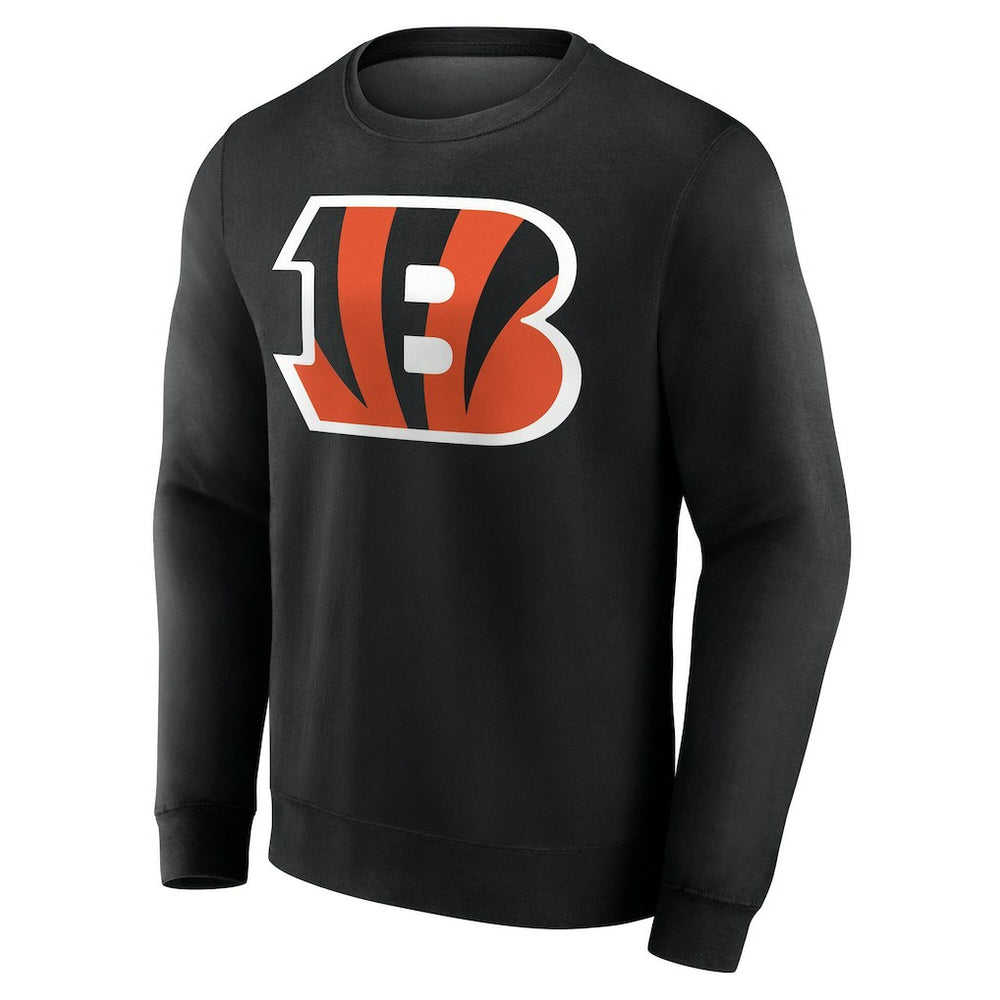 Cincinnati Bengals Team Authentic Personalized Name & Number Sweatshirt - Black outlet