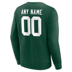 Green Bay Packers Team Authentic Personalized Name & Number Sweatshirt - Green outlet