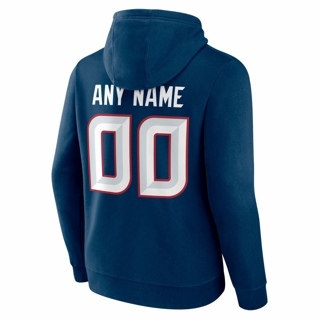 Houston Texans Team Authentic Personalized Name & Number Hoodie - Navy sale