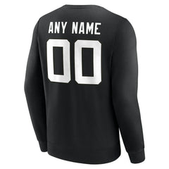 Jacksonville Jaguars Team Authentic Personalized Name & Number Sweatshirt - Black cheap