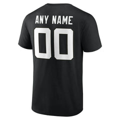 Jacksonville Jaguars Team Authentic Personalized Name & Number T-Shirt - Black for sale