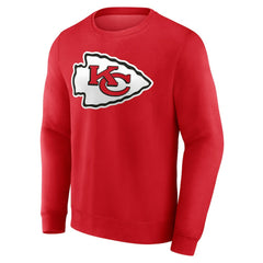 Kansas City Chiefs Team Authentic Personalized Name & Number Sweatshirt - Red on sale