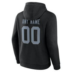 Las Vegas Raiders Team Authentic Personalized Name & Number Hoodie - Black online