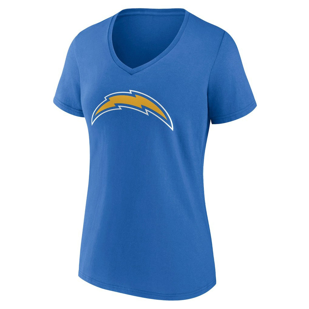 Los Angeles Chargers Women's Team Authentic Personalized Name & Number V-Neck T-Shirt - Powder Blue outlet