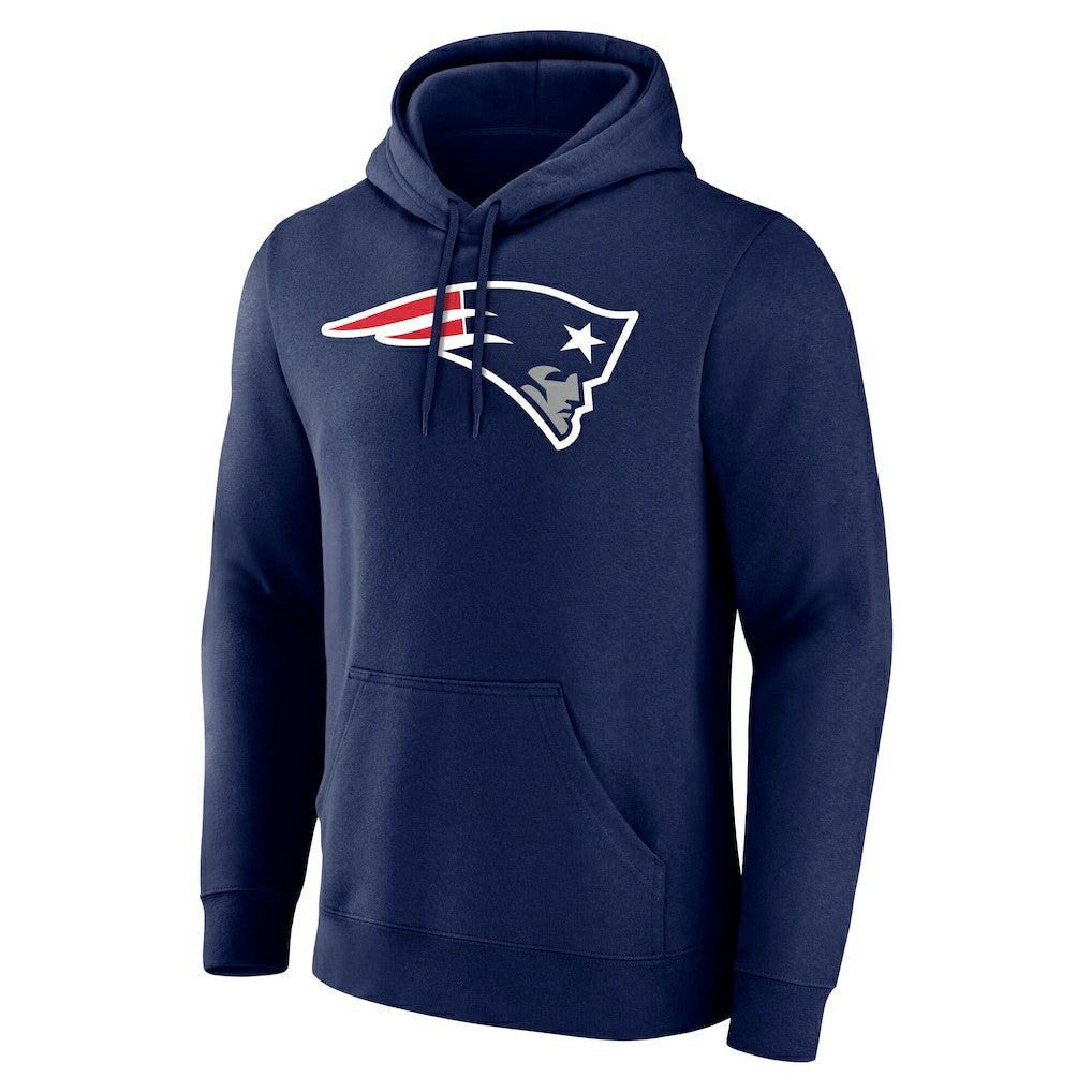 New England Patriots Team Authentic Personalized Name & Number Hoodie - Navy sale